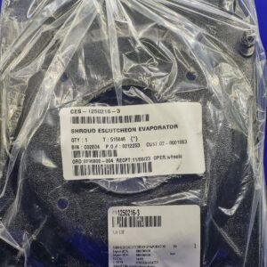 SHROUD ESCUTHEON EVAPORATOR 1250216-3