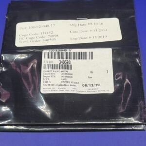 GASKET VALVE ASSEMBLY 100-920048-17